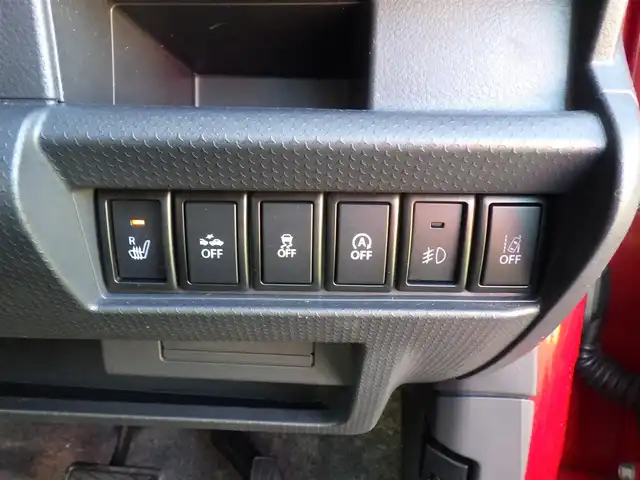 スズキ ハスラー Jスタイル Ⅲ 千葉県 2018(平30)年 2.4万km フェニックスレッドパール/スチールシルバー2トーン スズキセーフティサポート/アイドリングストップ/社外メモリーナビ/地デジTV/【DVD/CD再生機能　Bluetooth接続】/全方位モニター/ドライブレコーダー（前後撮影）/ハーフレザーシート/前席シートヒーター/革巻きステアリング/HIDヘッドライト/フォグライト/ウインカーミラー/純正15インチアルミホイル/スマートキー