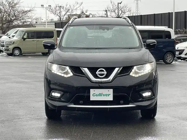 日産 エクストレイル ハイブリッド 20X エマージェンシーブレーキ 山形県 2016(平28)年 7.9万km ダイヤモンドブラック ４WD/衝突被害軽減システム/純正SDナビ/　　【CD　DVD　BT　フルセグ　USB　AUX】/アラウンドビューモニター/電動リアゲート/クルーズコントロール/LEDオートライト/シートヒーター/純正17インチアルミホイール/コーナーセンサー/アイドリングストップ/ステアリングスイッチ/電動格納ウィンカーミラー/フォグランプ/スマートキー×２/ETC