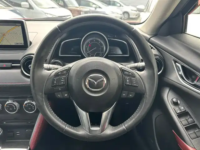 マツダ ＣＸ－３ XD ツーリング Lパッケージ 茨城県 2016(平28)年 12.9万km ソウルレッドプレミアムメタリック 純正ナビ/Bluetooth/フルセグ/バックカメラ/ETC/パドルシフト/レーダークルーズコントロール/前席シートヒーター/純正LEDヘッドライト/純正LEDフォグライト/社外前後ドライブレコーダー/純正17インチアルミホイール/スマートキー/エンジンプッシュスタート/取扱説明書