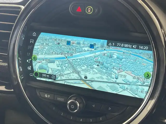 ＭＩＮＩ ミニ クラブマン クーパーD 熊本県 2019(令1)年 6.6万km ミッドナイト・ブラック・メタリック ・スマートキー/・プッシュスタート/・インテリジェントセーフティ/・クルーズコントロール(追従式)/・純正HDDナビ/　【Bluetooth・USB・MSV】/・バックカメラ/・ETC/・ドライブレコーダー(前後録画)/・LEDヘッドランプ/・LEDフォグランプ/・純正マット