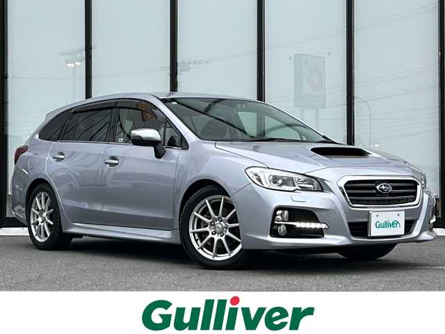 スバル レヴォーグ 1．6GT アイサイト 山形県 2014(平26)年 8.1万km アイスシルバーメタリック 4WD/衝突被害軽減システム/純正ナビ/（Bluetooth/CD/DVD)/レーダークルーズコントロール/電動パーキングブレーキ/アイサイト/ステアリングスイッチ/DN席パワーシート/パドルシフト/フォグランプ/ヒルコントロールアシスト/電動格納ミラー/ウィンカーミラー/ビルトインETC/革ステアリング/革調シートカバー/スペアキー/スマートキー