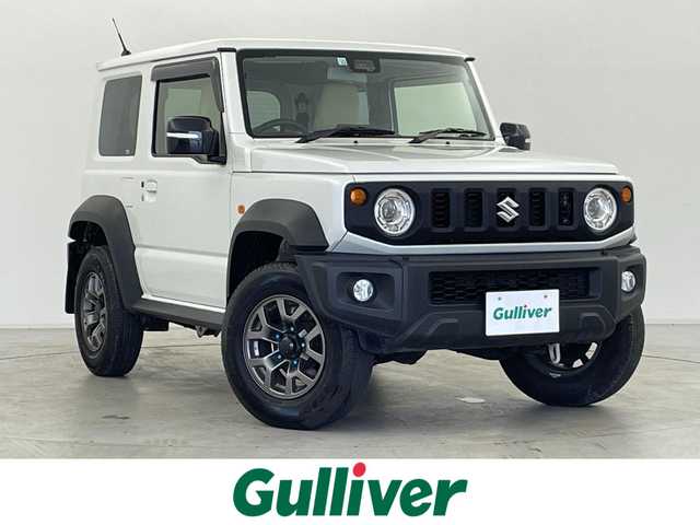 スズキ ジムニー シエラ JC 群馬県 2022(令4)年 2.5万km ピュアホワイトP 4WD/5速MT/社外9インチSDナビ/フルセグTV/CD/DVD/BT/USB/AUX/SD/バックカメラ/デュアルセンサーブレーキサポート/誤発進抑制機能/車線逸脱警報/標識認識機能/ふらつき警報機能/先行車発進お知らせ機能/オートマチックハイビーム/ヘッドライトウォッシャー/前席シートヒーター/ETC/革巻きステアリング/ステアリングスイッチ/LEDヘッドライト/プッシュスタート/スマートキー