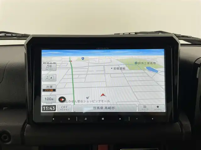 スズキ ジムニー シエラ JC 群馬県 2022(令4)年 2.5万km ピュアホワイトP 4WD/5速MT/社外9インチSDナビ/フルセグTV/CD/DVD/BT/USB/AUX/SD/バックカメラ/デュアルセンサーブレーキサポート/誤発進抑制機能/車線逸脱警報/標識認識機能/ふらつき警報機能/先行車発進お知らせ機能/オートマチックハイビーム/ヘッドライトウォッシャー/前席シートヒーター/ETC/革巻きステアリング/ステアリングスイッチ/LEDヘッドライト/プッシュスタート/スマートキー