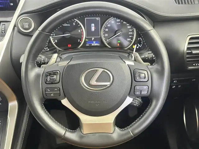 レクサス ＮＸ 300 バージョンL 愛知県 2018(平30)年 3.1万km ソニッククォーツ 純正メモリーナビ/（CD/DVD/BT/フルセグ）/三眼ヘッドライト/パワーバックドア/全席シートヒーター/前席シートクーラー/前席パワーシート/ステアリングヒーター/バックカメラ/ETC2.0/クルーズコントロール/レクサスセーフティシステム/BSM/コーナーセンサー/パドルシフト/純正フロアマット/純正AW