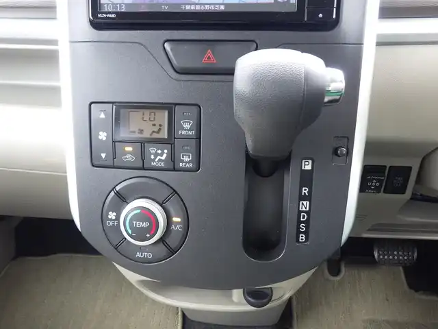 ダイハツ タント X ターボ SAⅡ 千葉県 2015(平27)年 5.6万km ディープブルークリスタルマイカ スマートアシストII/エコアイドル/左パワースライドドア/右イージークローザードア/純正SDナビ/地デジTV/【DVD/CD再生機能　Bluetooth接続】/ドライブレコーダー/ETC/フォグライト/リアコーナーセンサー/キーフリーシステム