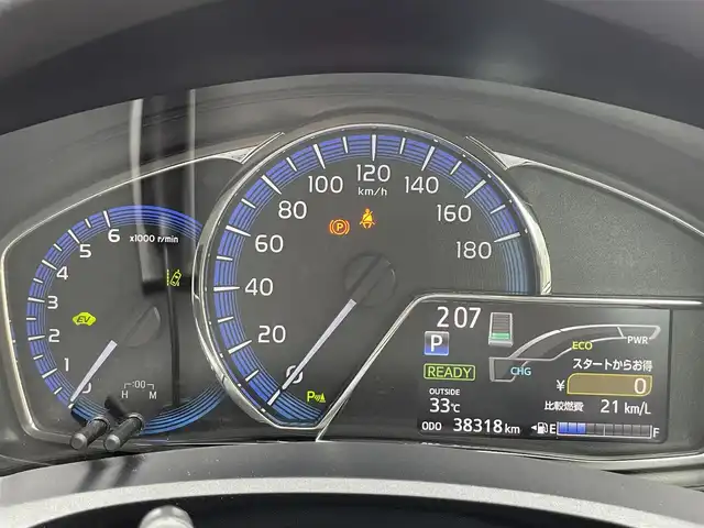 トヨタ カローラ フィールダー ハイブリッドEX 滋賀県 2019(令1)年 3.9万km スーパーホワイトⅡ 社外ナビ/バックカメラ/AM/FM/Bluetooth/フルセグTV/ドラレコ/ETC/トヨタセーフティセンス/-プリクラッシュセーフティ/-レーンディパーチャーアラート/-オートマチックハイビーム/プッシュスタート/スマートキー/コーナーセンサー
