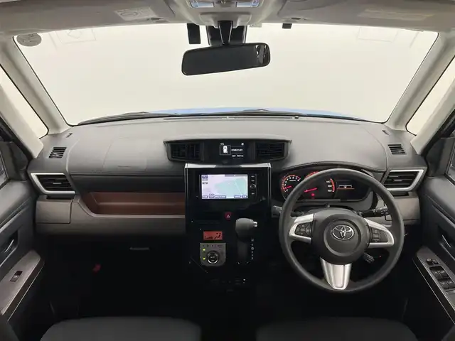 トヨタ タンク G S 愛知県 2018(平30)年 4.9万km ファインブルーマイカメタリック スマートアシストII/　・衝突警報機能:/　・衝突回避支援ブレーキ機能/　・車線逸脱警報機能/純正ナビ/【Bluetooth/フルセグTV/HDMI/USB】/バックモニター/ドライブレコーダー　/クルーズコントロール/ＥＴＣ/前席シートヒーター/両側パワースライド/ＬＥＤヘッドライト/ステアリングスイッチ/アイドリングストップ