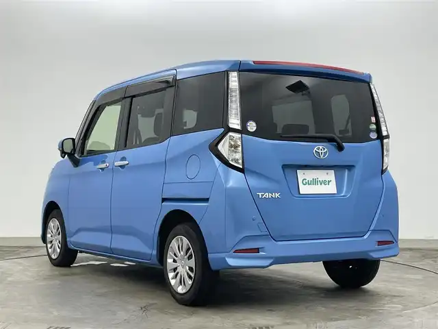 トヨタ タンク G S 愛知県 2018(平30)年 4.9万km ファインブルーマイカメタリック スマートアシストII/　・衝突警報機能:/　・衝突回避支援ブレーキ機能/　・車線逸脱警報機能/純正ナビ/【Bluetooth/フルセグTV/HDMI/USB】/バックモニター/ドライブレコーダー　/クルーズコントロール/ＥＴＣ/前席シートヒーター/両側パワースライド/ＬＥＤヘッドライト/ステアリングスイッチ/アイドリングストップ