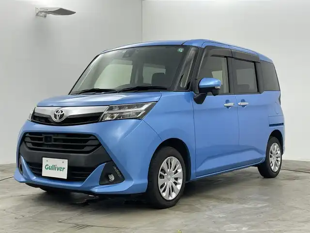 トヨタ タンク G S 愛知県 2018(平30)年 4.9万km ファインブルーマイカメタリック スマートアシストII/　・衝突警報機能:/　・衝突回避支援ブレーキ機能/　・車線逸脱警報機能/純正ナビ/【Bluetooth/フルセグTV/HDMI/USB】/バックモニター/ドライブレコーダー　/クルーズコントロール/ＥＴＣ/前席シートヒーター/両側パワースライド/ＬＥＤヘッドライト/ステアリングスイッチ/アイドリングストップ