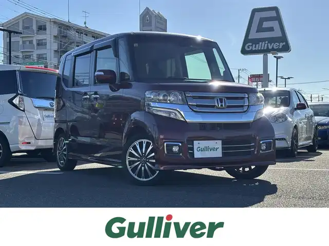 ホンダ Ｎ ＢＯＸ カスタム ターボ SSパッケージ 大分県 2016(平28)年 6.9万km プレミアムディープロッソパール ・パイオニア製8インチナビ/・フルセグ/・バックカメラ/・純正ビルトインETC/・ステアリングスイッチ/・両側パワースライドドア/・シティブレーキアクティブシステム(衝突軽減)/・パーキングセンサー/・オートリトラクタブルミラー/・HIDヘッドライト/・LEDフォグライト/・純正15インチAW/・ハーフレザーシート/・純正フロアマット/・スペアキーx1