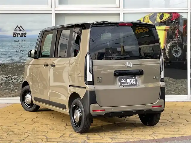 ホンダ Ｎ ＢＯＸ JOY 道北・旭川 2025(令7)年 0.1万km ベージュⅡ ワンオーナー/Honda SENSING/Honda CONNECT for Gathers＋ナビ装着用スペシャルパッケージ/左側パワースライドドア/運転席＆助手席シートヒーター/チェック柄撥水ファブリック(フロント・リアシート/リアシート背面/荷室スライドボード)/フロアアンダーボックス/LEDヘッドライト