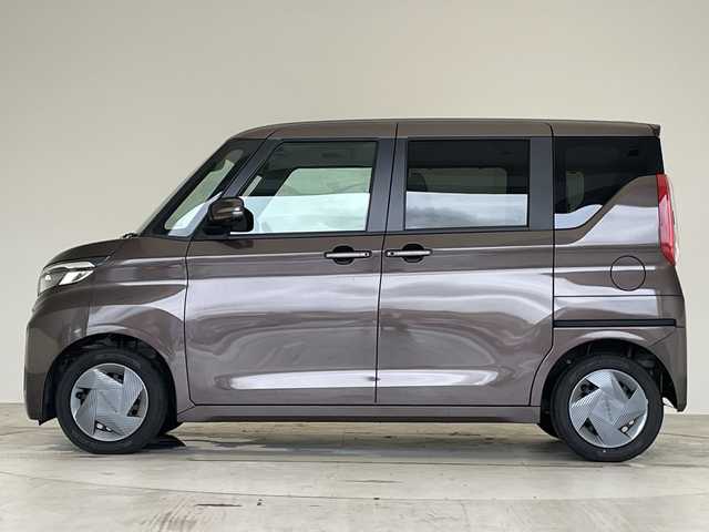 日産 ルークス X 福島県 2023(令5)年 0.4万km アッシュブラウンM 純正９型SDナビ/全方位カメラ/バックカメラ/イージーオープン機能/パワースライドドア/LEDヘッドライト/オートマチックハイビーム/衝突軽減システム/フルセグ/Bluetooth/ドライブレコーダー/ETC/ステアリングスイッチ/スマートキー/プッシュスタート