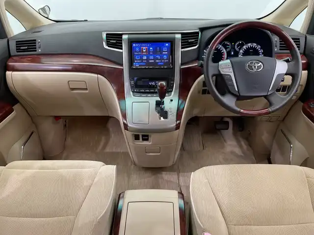 トヨタ アルファード 240G 栃木県 2010(平22)年 3.1万km ゴールドパールクリスタルシャイン HDDナビ/（CD/DVD/フルセグTV/ミュージックサーバー）/バックカメラ/コーナーセンサー/ビルトインETC/両側パワースライドドア/パワーシート/禁煙車/後席モニター/オートライト/HIDヘッドライト/横滑り防止装置/フォグランプ/スマートキー/プッシュスタート/ステアリングスイッチ/電動格納ミラー/純正アルミホイール/純正フロアマット