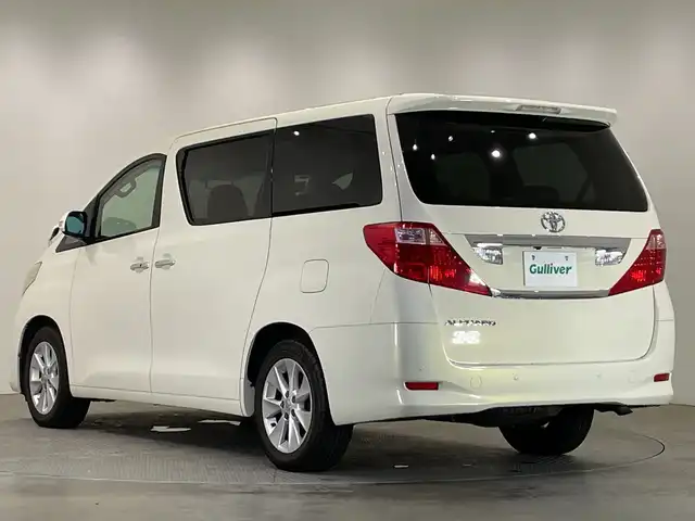 トヨタ アルファード 240G 栃木県 2010(平22)年 3.1万km ゴールドパールクリスタルシャイン HDDナビ/（CD/DVD/フルセグTV/ミュージックサーバー）/バックカメラ/コーナーセンサー/ビルトインETC/両側パワースライドドア/パワーシート/禁煙車/後席モニター/オートライト/HIDヘッドライト/横滑り防止装置/フォグランプ/スマートキー/プッシュスタート/ステアリングスイッチ/電動格納ミラー/純正アルミホイール/純正フロアマット
