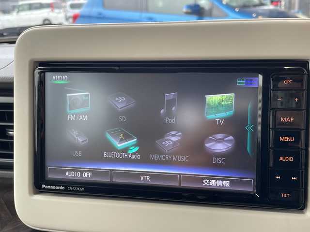 スズキ ラパン モード 愛知県 2019(令1)年 3.1万km フィズブルーパールメタリック/ホワイト 2トーンルーフ 純正ナビ/シートヒーター/コーナーセンサー/HIDヘッドライト/オートマチックハイビーム/ドライブレコーダー/ETC/衝突軽減システム/フルセグ/CD DVD/Bluetooth/ステアリングスイッチ/スマートキー/プッシュスタート