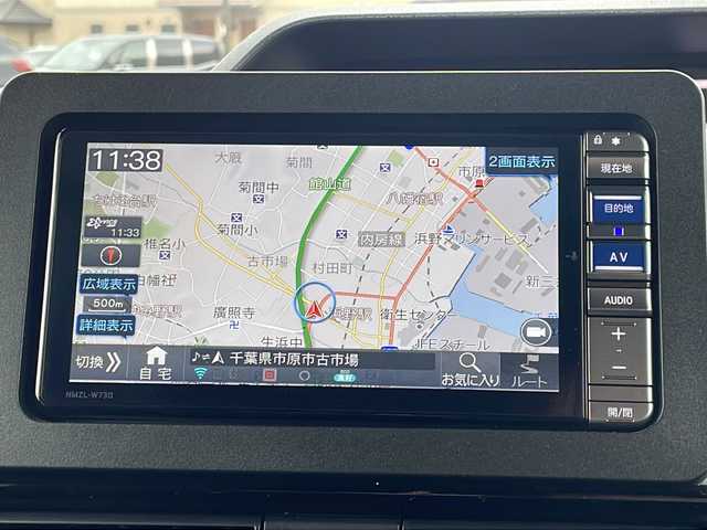 ダイハツ タント カスタム X 千葉県 2023(令5)年 1.7万km クロムグレーメタリック 純正ナビ/CD/DVD/HDMI/Bluetooth/フルセグＴＶ/バックモニター/前方ドライブレコーダー/両側パワースライドドア/前席シートヒーター/レーンキープコントロール/車線逸脱警報/衝突回避支援ブレーキ/先行車発信お知らせ/ふらつき警報/標識認識機能/オートハイビーム/ウィンカーミラー/前後コーナーセンサー/スマートキー/ハーフレザーシート/オートライト/純正アルミホイール/純正フロアマット