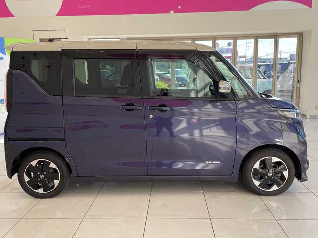 日産 ルークス HWS X プロパイロットED 埼玉県 2020(令2)年 2.1万km パープルⅡ エマージェンシーブレーキ /プロパイロット /純正9インチメモリナビ/　　CD/DVD/BT/フルセグ /アラウンドビューモニター /両側パワースライドドア /LEDオートライト /純正14インチアルミホイール /ステアリングスイッチ /純正ETC/禁煙車