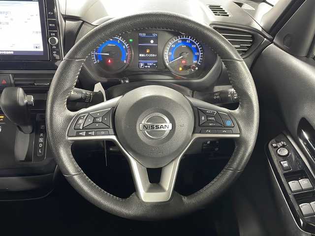 日産 ルークス HWS Gターボ プロパイロットED 広島県 2021(令3)年 0.6万km ホワイトパール 純正9型ナビ/アラウンドビューモニター/プロパイロット/両側ハンズフリーオートスライドドア/エマージェンシーブレーキ/車線逸脱抑制/ハイビームアシスト/フロント/バックソナー/誤発進抑制機能/電動パーキングブレーキ/オートブレーキホールド/LEDヘッドランプ/純正15インチAW/ステアリングスイッチ/ETC/ドライブレコーダー