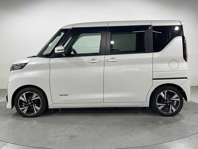 日産 ルークス HWS Gターボ プロパイロットED 広島県 2021(令3)年 0.6万km ホワイトパール 純正9型ナビ/アラウンドビューモニター/プロパイロット/両側ハンズフリーオートスライドドア/エマージェンシーブレーキ/車線逸脱抑制/ハイビームアシスト/フロント/バックソナー/誤発進抑制機能/電動パーキングブレーキ/オートブレーキホールド/LEDヘッドランプ/純正15インチAW/ステアリングスイッチ/ETC/ドライブレコーダー