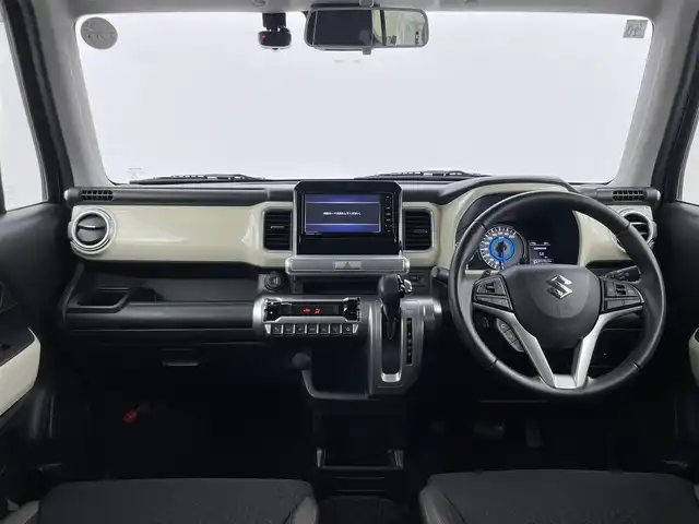 スズキ クロスビー HYBRID MZ 群馬県 2018(平30)年 4.6万km クラッシーブラウンメタリック/ホワイト 2トーンルーフ 純正7インチSDナビ【型番CN-RZ743W】/　フルセグTV/Bluetooth/CD/DVD/クルーズコントロール/全方位モニター/ビルトインETC/ドライブレコーダー/前席シートヒーター/衝突被害軽減ブレーキ/レーンキープアシスト/後方コーナーセンサー/LEDヘッドライト/アイドリングストップ/レザーステアリング/パドルシフト/純正フロアマット/純正16インチAW/禁煙車