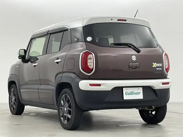 スズキ クロスビー HYBRID MZ 群馬県 2018(平30)年 4.6万km クラッシーブラウンメタリック/ホワイト 2トーンルーフ 純正7インチSDナビ【型番CN-RZ743W】/　フルセグTV/Bluetooth/CD/DVD/クルーズコントロール/全方位モニター/ビルトインETC/ドライブレコーダー/前席シートヒーター/衝突被害軽減ブレーキ/レーンキープアシスト/後方コーナーセンサー/LEDヘッドライト/アイドリングストップ/レザーステアリング/パドルシフト/純正フロアマット/純正16インチAW/禁煙車