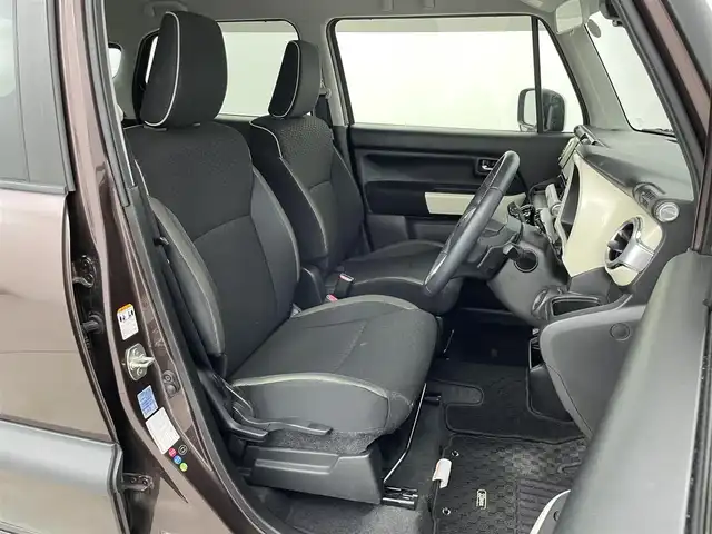 スズキ クロスビー HYBRID MZ 群馬県 2018(平30)年 4.6万km クラッシーブラウンメタリック/ホワイト 2トーンルーフ 純正7インチSDナビ【型番CN-RZ743W】/　フルセグTV/Bluetooth/CD/DVD/クルーズコントロール/全方位モニター/ビルトインETC/ドライブレコーダー/前席シートヒーター/衝突被害軽減ブレーキ/レーンキープアシスト/後方コーナーセンサー/LEDヘッドライト/アイドリングストップ/レザーステアリング/パドルシフト/純正フロアマット/純正16インチAW/禁煙車