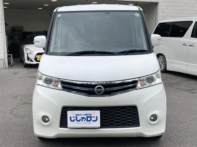 日産 ルークス ハイウェイスター 和歌山県 2011(平23)年 9.6万km スノーパールホワイト (株)IDOMが運営する【じしゃロン和歌山店】の自社ローン専用車両になります。こちらは現金またはオートローンご利用時の価格です。自社ローンご希望の方は別途その旨お申付け下さい/【じしゃロン個店占有の為　落札禁止】/社外ディスプレイオーディオ/バックカメラ/スマートキー/片側パワースライドドア /オートライト/純正フォグランプ