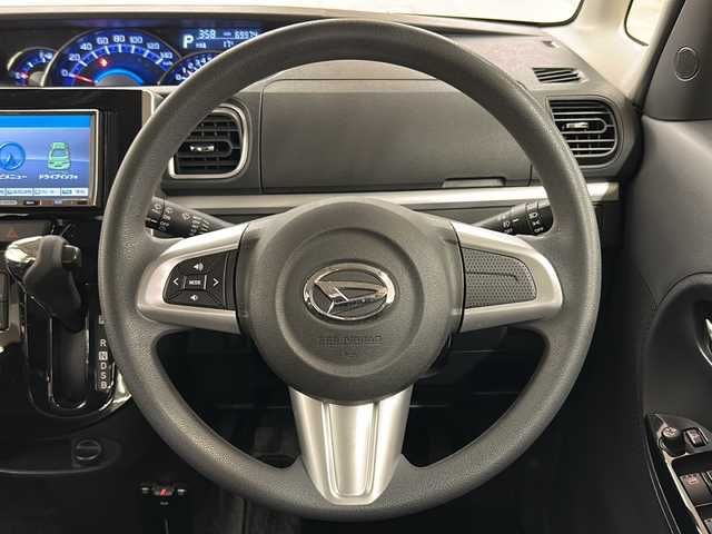 ダイハツ タント カスタム X SA 道央・札幌 2014(平26)年 7万km ブラックマイカメタリック /4WD//ワンオーナー//メモリナビ//ワンセグテレビ//バックカメラ//アイドリングストップ//純正LEDライト//ETC//片側パワースライドドア//ドアバイザー//プッシュスタート