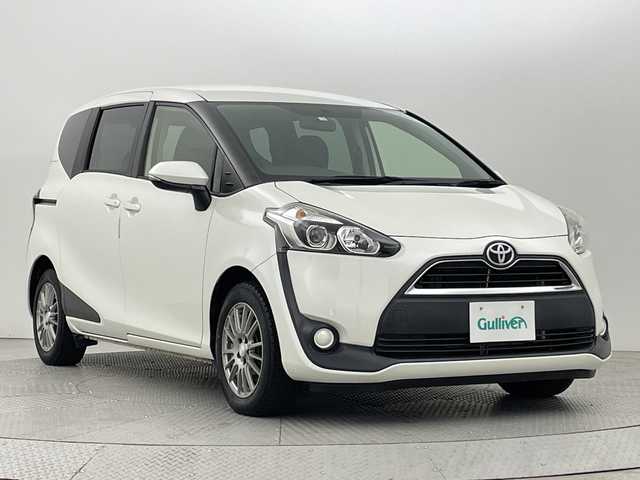 トヨタ シエンタ 新潟県 2016(平28)年 1.3万km ホワイトパールクリスタルシャイン 純正ナビ/　　ワンセグ/CD/SD/AUX/BT/両側パワースライドドア/サマータイヤ車載/ステアリングスイッチ/アイドリングストップ/オートエアコン/スマートキー