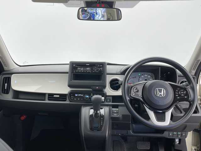 ホンダ Ｎ ＯＮＥ オリジナル 長野県 2023(令5)年 0.4万km プレミアムアイボリーパールⅡ 4WD/社外オーディオ（型番：CX-１７４C）/アダプティブクルーズコントロール/レーンキープアシスト/衝突被害軽減システム/ハーフレザーシート/後方コーナーセンサー/LEDヘッドライト/オートライト/ブレーキホールド/電動パーキングホールド/純正フロアマット/アイドリングストップ/ドアミラーヒーター/ウィンカーミラー/電格ミラー/スマートキー/スペアキー1本