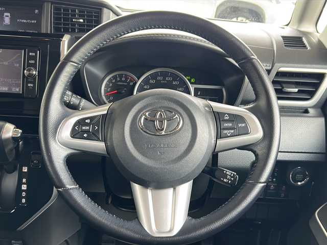 トヨタ ルーミー カスタムG－T 愛知県 2016(平28)年 5.2万km プラムブラウンパールクリスタルシャイン 純正SDナビ/（フルセグ/BT接続/HDMI/USB/CD/DVD/AM/FM）/ETC/クルーズコントロール/両側パワースライドドア/衝突被害軽減ブレーキ/PUSHスタート/横滑り防止装置/アイドリングストップ/オートライト/HIDヘッドライト/シートヒーター/社外AW/純正フロアマット/コーナーセンサー/ステアリングスイッチ/保証書/取扱説明書/スペアキー