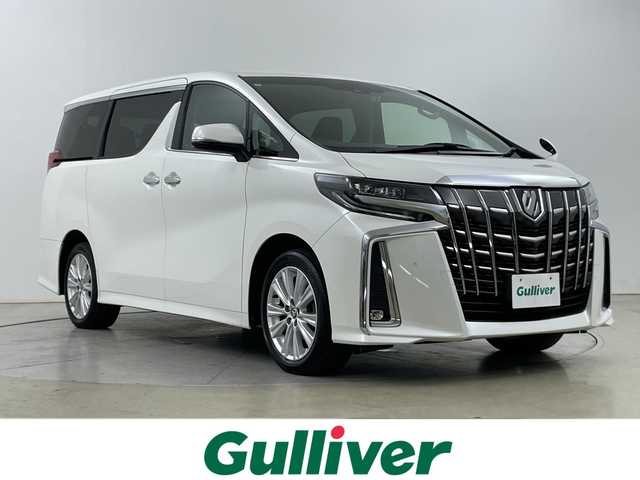 トヨタ アルファード S 道央・札幌 2021(令3)年 3.9万km ホワイトパールクリスタルシャイン ・４WD/トヨタセーフティセンス/・プリクラッシュセーフティ/・レーダークルーズコントロール/・純正ディスプレイ　ナビ/・フルセグ/Miracast/Bluetooth/・バックカメラ /・左パワースライドドア /・ドライブレコーダー前後/・パーキングサポートブレーキ/・RCTA/LTA/・ブラインドスポットモニター/・オットマンシート/・LEDライト/オートハイビーム/・クリアランスソナー/・スタッドレスタイヤ積込