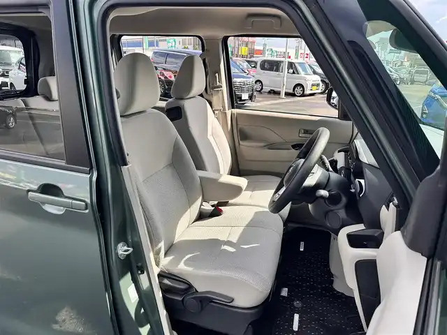 日産 ルークス X 宮城県 2024(令6)年 0.2万km 緑 インテリジェントエマージェンシーブレーキ/踏み間違い衝突防止アシスト/インテリジェントLI（車線逸脱防止支援システム）/LDW（車線逸脱警報）/インテリジェントFCW（前方衝突予測警報）/インテリジェントDA（ふらつき警報）/標識検知機能/インテリジェントアラウンドビューモニター/純正9インチナビ（MM223D-L）/・Bluetooth/・フルセグTV/ビルトインETC/ドライブレコーダー/ハンズフリーパワースライドドア/ステアリングスイッチ/LEDヘッドランプ/オートライト/スマートキー＆プッシュスタート/電動格納ミラー/純正フロアマット/W/サイド/カーテンエアバッグ