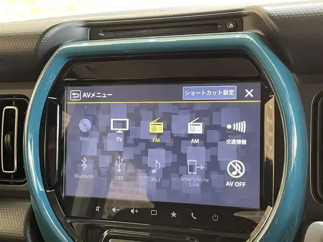 スズキ ハスラー HYBRID X ターボ 岩手県 2020(令2)年 9.7万km デニムブルー ガンメタリック 2トーン ワンオーナー/４WD/パドルシフト/ターボ/全周囲カメラ/デュアルカメラブレーキサポート/レーンアシスト/グリップコントロール/ヒルディセントコントロール/スノーモード/コーナーセンサー/アイドリングストップ/クルーズコントロール/横滑り防止装置/オートライト/シートヒーター/ステアリングスイッチ/純正ナビ/純正１５インチアルミホイール/純正フロアマット/助手席アンダーボックス