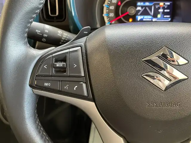 スズキ ハスラー HYBRID X ターボ 岩手県 2020(令2)年 9.7万km デニムブルー ガンメタリック 2トーン ワンオーナー/４WD/パドルシフト/ターボ/全周囲カメラ/デュアルカメラブレーキサポート/レーンアシスト/グリップコントロール/ヒルディセントコントロール/スノーモード/コーナーセンサー/アイドリングストップ/クルーズコントロール/横滑り防止装置/オートライト/シートヒーター/ステアリングスイッチ/純正ナビ/純正１５インチアルミホイール/純正フロアマット/助手席アンダーボックス