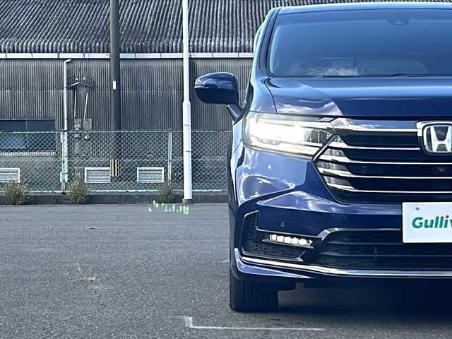 ホンダ オデッセイ ハイブリッド e:HEVアブソルート EX 福岡県 2021(令3)年 3.2万km オブシダンブルーパール ワンオーナー/本革レザーシート/純正メモリナビ/VXU-217DYi/HDMI接続/DVD/CD再生/SD再生/BT接続/ＢＳＭ/３６０°モニター/レーダークルーズコントロール/両側パワースライドドア/シートヒーター/パワーバックドア/ＥＴＣ２．０/カーテンエアバック