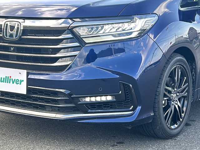 ホンダ オデッセイ ハイブリッド e:HEVアブソルート EX 福岡県 2021(令3)年 3.2万km オブシダンブルーパール ワンオーナー/本革レザーシート/純正メモリナビ/VXU-217DYi/HDMI接続/DVD/CD再生/SD再生/BT接続/ＢＳＭ/３６０°モニター/レーダークルーズコントロール/両側パワースライドドア/シートヒーター/パワーバックドア/ＥＴＣ２．０/カーテンエアバック