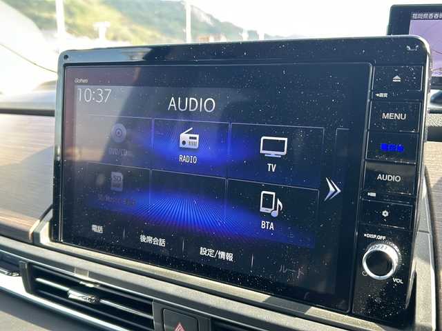 ホンダ オデッセイ ハイブリッド e:HEVアブソルート EX 福岡県 2021(令3)年 3.2万km オブシダンブルーパール ワンオーナー/本革レザーシート/純正メモリナビ/VXU-217DYi/HDMI接続/DVD/CD再生/SD再生/BT接続/ＢＳＭ/３６０°モニター/レーダークルーズコントロール/両側パワースライドドア/シートヒーター/パワーバックドア/ＥＴＣ２．０/カーテンエアバック