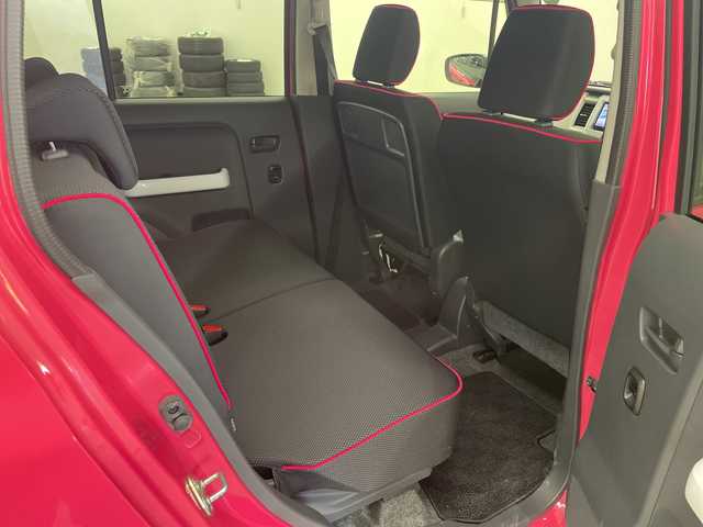 スズキ ハスラー G 長崎県 2015(平27)年 1.9万km キャンディピンクメタリック/ホワイト2トーンルーフ ワンオーナー/5速マニュアル/社外メモリナビ/（ワンセグ/CD/DVD）/バックカメラ/シートヒーター/純正フロアマット/ハロゲンヘッドライト/電動格納ミラー/純正ドアバイザー/スペアキー/保証書/取扱説明書