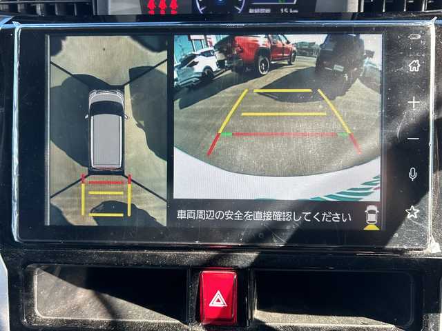 トヨタ ルーミー カスタムG 山口県 2023(令5)年 1.5万km パールホワイトⅢ ディスプレイオーディオ/　・Bluetooth/　・AppleCarplay/　・AndroidAuto/　・全方位カメラ/シートヒーター/ステアリングリモコン/テレビキャンセラー/カップホルダー/オートライト/オートハイビーム/コーナーセンサー/LEDヘッドライト/純正14インチAW