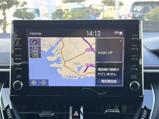 トヨタ カローラ スポーツ ハイブリッドG Z 山口県 2020(令2)年 3.5万km ホワイトパールクリスタルシャイン ワンオーナー/モデリスタフルエアロ/純正ディスプレイオーディオ/・ナビキット/・Bluetooth接続/・AM/FMラジオ/・Miracast/・Apple Car Play/・Android Auto/バックカメラ/前後ドライブレコーダー/ETC/プッシュスタート/スマートキー/スペアキー/シートヒーター/純正１８インチアルミホイール/Toyota Safety Sense/・プリクラッシュセーフティ/・レーントレーシングアシスト/・全車速追従機能付レーダークルーズコントロール/・オートマチックハイビーム/・ロードサインアシスト/インテリジェントクリアランスソナー/車両接近通報装置/ドライブスタートコントロール/取扱説明書/保証書