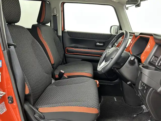 スズキ ハスラー HYBRID X 福岡県 2020(令2)年 1.8万km バーミリオンオレンジ/ガンメタリック2トーン 社外ナビ（ＢＴ，フルセグＴＶ）　/全方位カメラ　/ＥＴＣ　/前後ドラレコ　/コーナーセンサー　/衝突軽減ブレーキ　/レーンキープ　/横滑り防止装置　/アイドリングストップ　/シートヒーター　/純正１５インチＡＷ　/ＬＥＤ