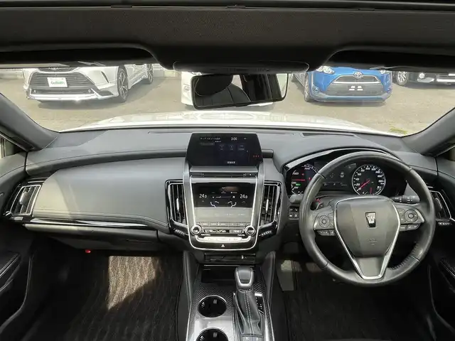 トヨタ クラウン ハイブリッド RS アドバンス 群馬県 2020(令2)年 5.3万km ホワイトパールクリスタルシャイン サンルーフ　/純正ナビ・フルセグ・CD・DVD・Bluetooth　/全周囲カメラ　/運転席シートメモリー　/シートエアコン/デジタルインナーミラー　/アダプティブクルーズコントロール　/パドルシフト　/黒レザーシート　/ドライブレコーダー　/ＡＣ１００Ｖ　/寒冷地仕様