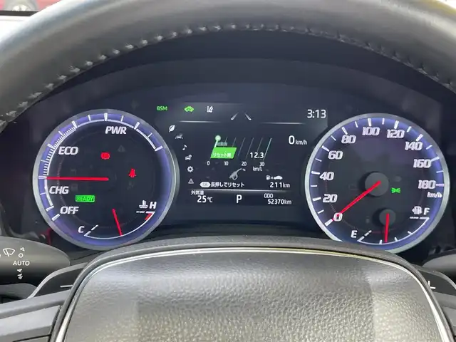 トヨタ クラウン ハイブリッド RS アドバンス 群馬県 2020(令2)年 5.3万km ホワイトパールクリスタルシャイン サンルーフ　/純正ナビ・フルセグ・CD・DVD・Bluetooth　/全周囲カメラ　/運転席シートメモリー　/シートエアコン/デジタルインナーミラー　/アダプティブクルーズコントロール　/パドルシフト　/黒レザーシート　/ドライブレコーダー　/ＡＣ１００Ｖ　/寒冷地仕様