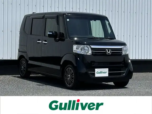 ホンダ Ｎ ＢＯＸ G SSパッケージ 千葉県 2017(平29)年 6.1万km クリスタルブラックパール 純正メモリナビ/(TV/CD/DVD/Bluetooth)/バックカメラ/衝突被害軽減システム/車線逸脱警報/両側パワースライドドア/横滑り防止装置/ETC/ドライブレコーダー/オートライト/ウィンカーミラー/電動格納ミラー/社外14インチAW/シートヒーター/シートリフター/プッシュスタート/スマートキー/フロアマット/ドアバイザー