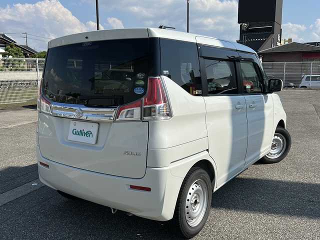 スズキ ソリオ G 富山県 2020(令2)年 1.8万km ピュアホワイトP ワンオーナー/スマートキー/社外ナビ（KXM-E504W）/フルセグTV/DVD再生/Bluetooth/ビルトETC/純正フロアマット/純正ドアバイア―/横滑り防止/保証書/取扱説明書/スペアキー