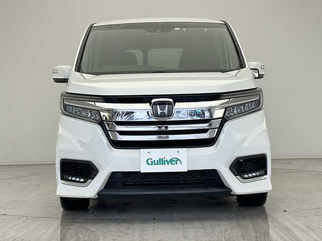 ホンダ ステップワゴン スパーダ ハイブリッド G ホンダセンシング 愛知県 2018(平30)年 4.5万km プラチナホワイトパール 衝突軽減システム/純正9型ナビ/両側パワースライドドア/クルーズコントロール/フルセグ/CD DVD/Bluetooth/バックカメラ/純正アルミホイール/LEDヘッドライト/オートライト/ETC/ステアリングスイッチ/スマートキー/プッシュスタート