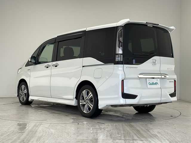 ホンダ ステップワゴン スパーダ ハイブリッド G ホンダセンシング 愛知県 2018(平30)年 4.5万km プラチナホワイトパール 衝突軽減システム/純正9型ナビ/両側パワースライドドア/クルーズコントロール/フルセグ/CD DVD/Bluetooth/バックカメラ/純正アルミホイール/LEDヘッドライト/オートライト/ETC/ステアリングスイッチ/スマートキー/プッシュスタート