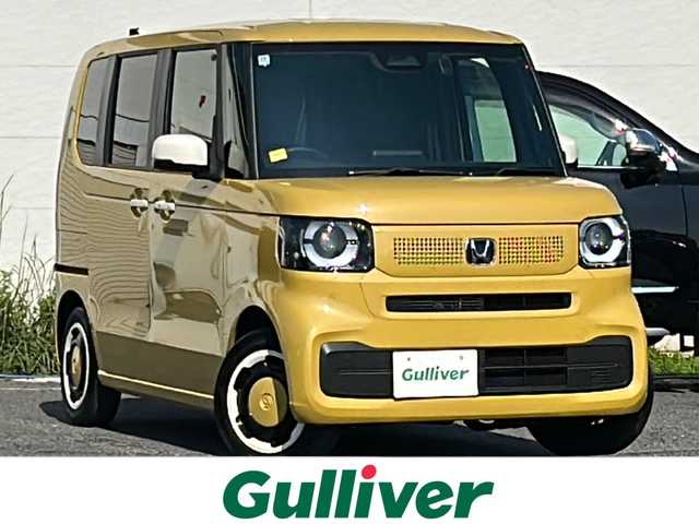 ホンダ Ｎ ＢＯＸ ファッションスタイル 千葉県 2024(令6)年 0.1万km 黄 8型ディスプレイVX-240ZFE バックカメラ Apple CarPlay AndroidAUTO USB タイプC パワースライドドア レーダークルーズ ドラレコ BT 前後ソナー LEDライト
