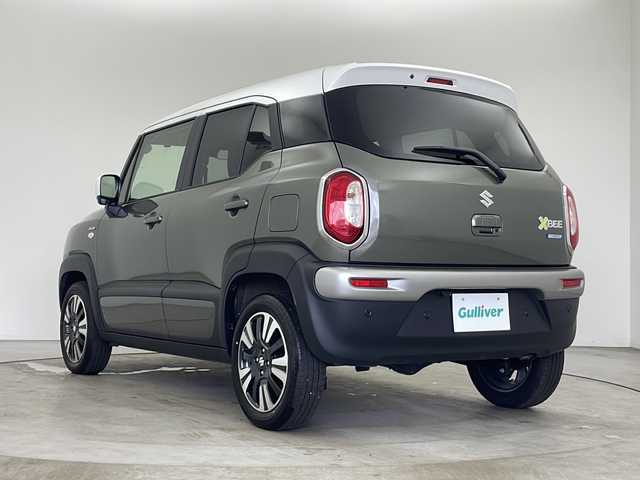 スズキ クロスビー HYBRID MZ 秋田県 2024(令6)年 1万km タフカーキパールメタリック/ホワイト2トーン ４WD/社外ナビ【AM/FM/BT/CD/DVD】 /フルセグTV /USBポート/バックカメラ /ETC /レーダークルーズコントロール　/パドルシフト　/アイドリングストップ　/クリアランスソナー　/コーナーセンサー /スマートキー　/スペアキー有り/プッシュスタート /リヤパーキングセンサー　/ミラーヒーター /ダウンヒルアシストコントロール/ヒルディセントコントロール/横滑り防止装置/衝突被害軽減システム/レーン逸脱警報/ライトレベライザー /前席シートヒーター/オートライト/オートエアコン /純正AW/電格ミラー/SNOW MODE/SPORT MODE/保証書/取扱説明書